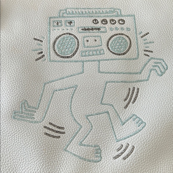 Coach X Keith Haring Turnlock Wristlet 30 Limited Edition Collaboration - Picture 4 of 17